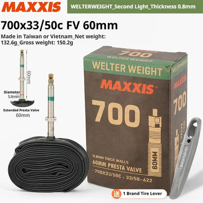 Bicycle Inner Tube MAXXIS 20-29 Inch 700C Presta Schrader MTB Road