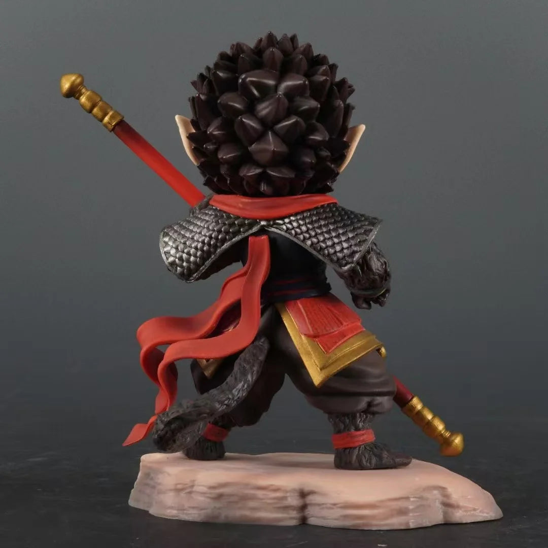 16cm Black Myth Wukong Q Version PVC Figure GK Statue Anime Model Toy