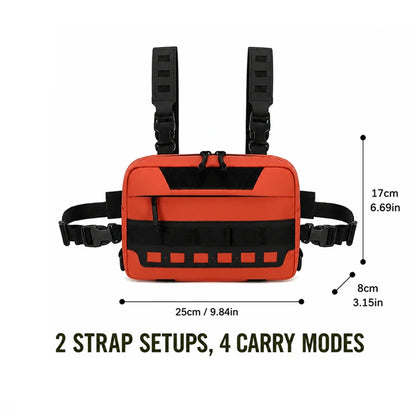 Fishing Waist Bag Waterproof Outdoor Tackle Pack for Hiking Camping