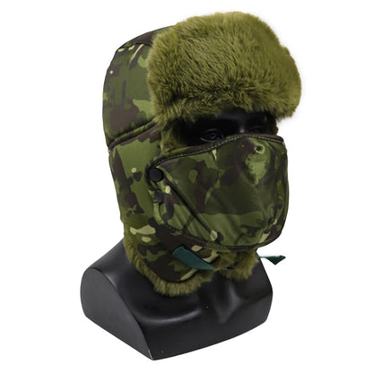 Outdoor Cycling Winter Hat for Men Women Thick Warm Windproof Snow Cap