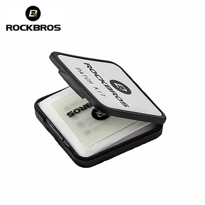 ROCKBROS Bike Tire Repair Kit Glue-Free Puncture Patch Tool Set Portable