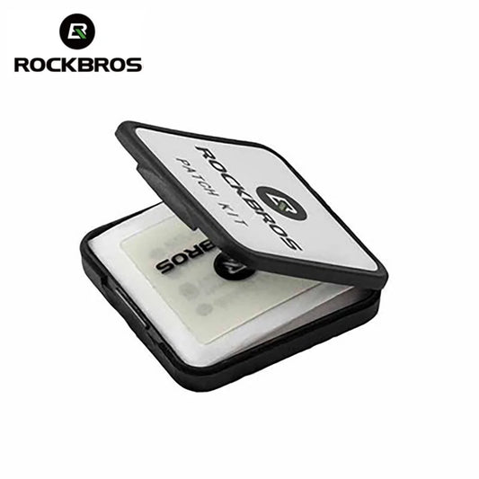 ROCKBROS Bike Tire Repair Kit Glue-Free Puncture Patch Tool Set Portable