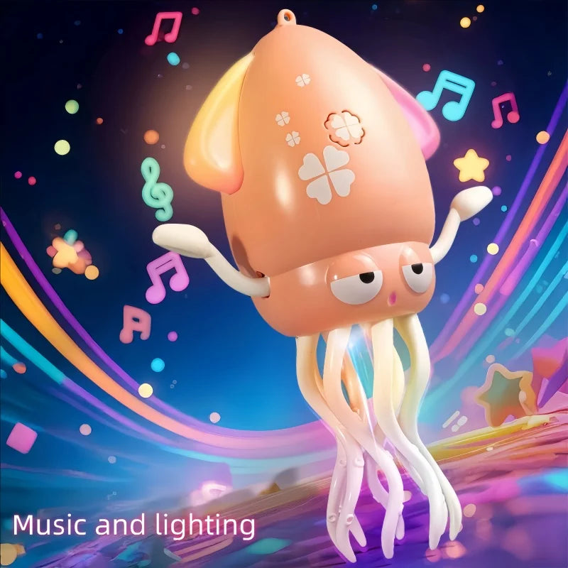 Children Stress-relieving Fishing Octopus Toy for Kids Fun Play