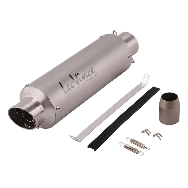Universal 51MM Motorcycle Exhaust Muffler Pipe Escape Moto LeoVince for kawasaki er6n sv650 Z800 R1 cb650f cb1000r cbr250r-EXPROTAS
