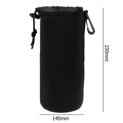 Camera Lens Pouch Bag Neoprene Waterproof Soft Case For Canon Sony DSLR Lenses