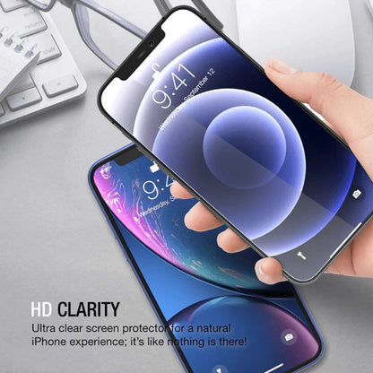 3PCS Tempered Glass Max Screen Protector for iPhone 11 12 13 14 Plus XR