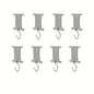 4/8Pcs S-Shaped Camping Awning Hooks Clips RV Tent Hangers Light Hangers For Caravan Camper Hooks Accessories Outdoor Supplies