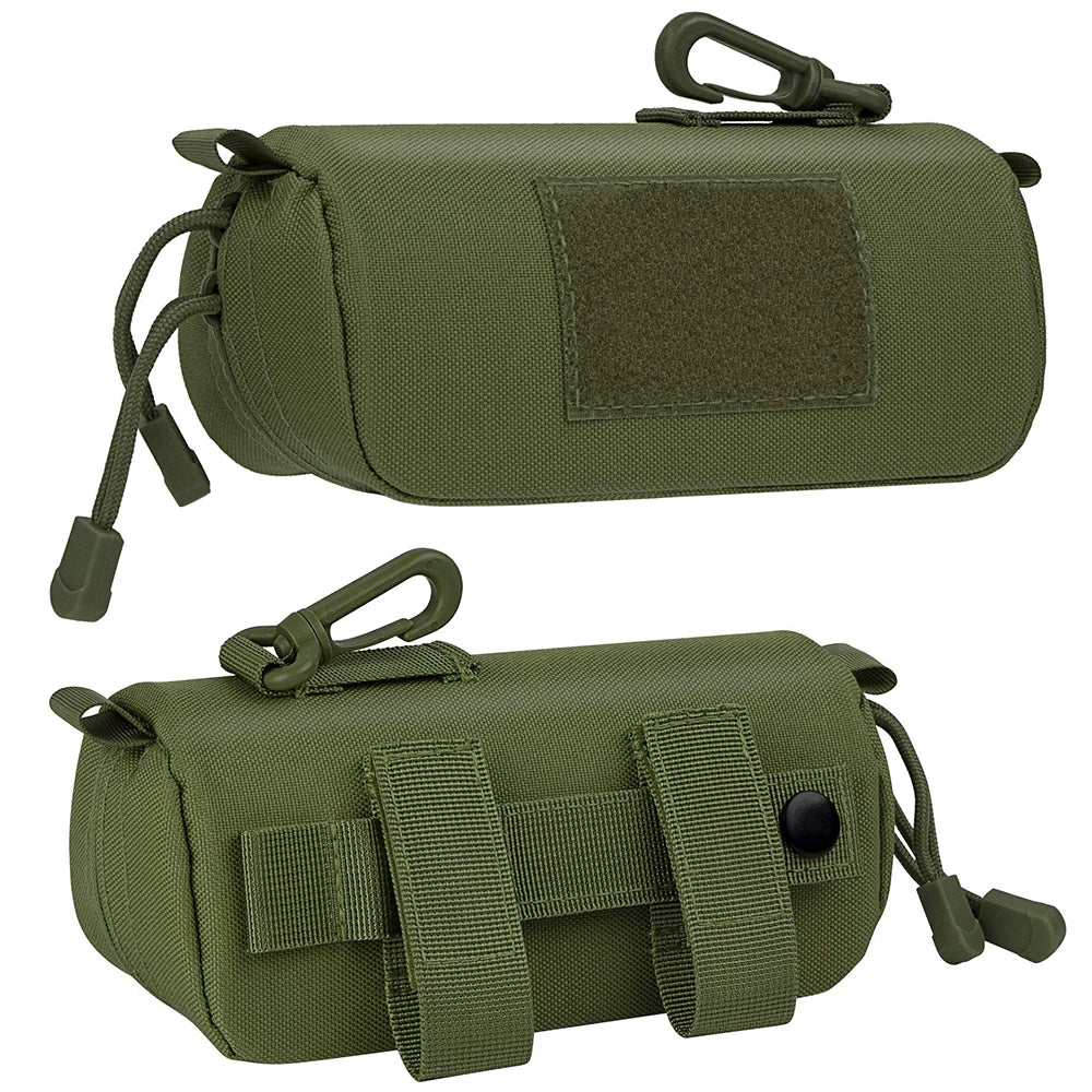 Tactical Sunglass Case Molle Shockproof Protective Box for Glasses & Sunglasses