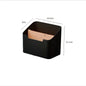 Desktop Storage Organizer Box for Remotes Tissues Cosmetics Office Supplies