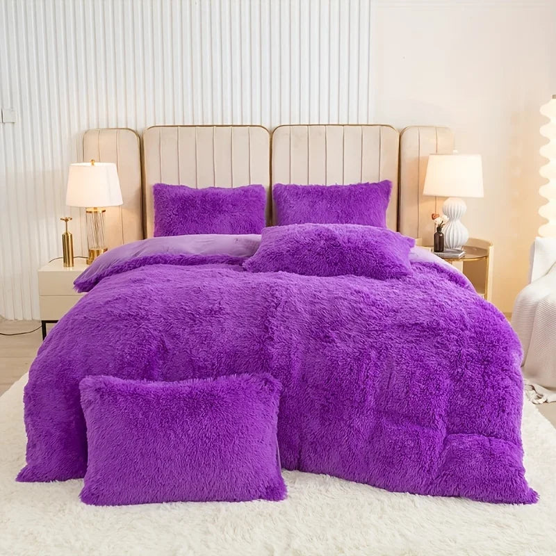 3-Piece Duvet Cover Set Luxury Soft Bedding for King Double Single Size