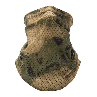 Neck Gaiter Mesh Face Bandana Breathable Scarf for Cycling Hiking Camping