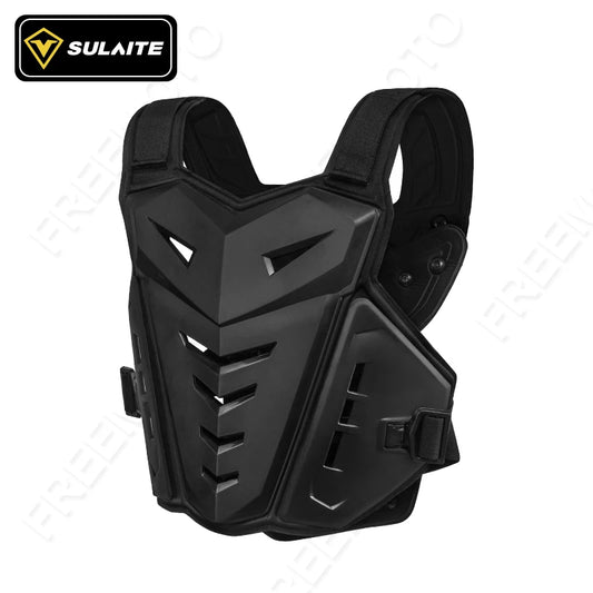 Motocross Body Armor Motorcycle Jacket Motocross Moto Vest Back Chest Protector Off-Road Dirt Bike Protective Gear - EXPROTAS