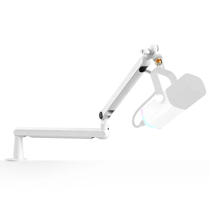 FIFINE Low-Profile Microphone Boom Arm Stand Desk Mount with Cable Management for K688 AM8 (BM88)