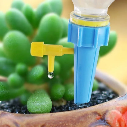 10PCS Plant Watering Drip Irrigation System Adjustable Garden Home Flower