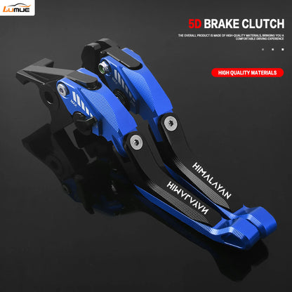 5D CNC Aluminum Foldable Motorcycle Brakes Levers Set for Himalayan 450 2023