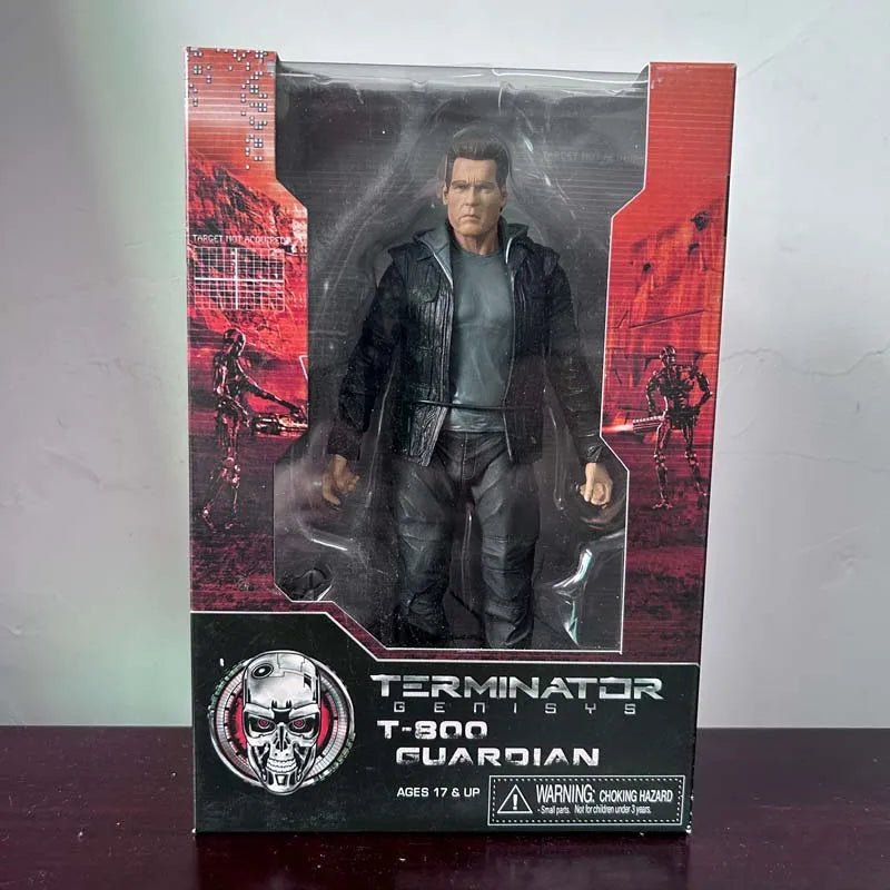 NECA Figure The Terminator Genisys T-800 Guardian The Terminator Endoskeleton Action Figure Model Toys Joint Movable Doll Gift-EXPROTAS