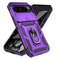 Google Pixel 6-9 Pro XL Armour Ring Case Camera Cover Shockproof Kickstand