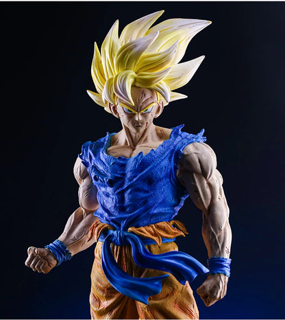 43cm Dragon Ball Z Son Goku Figure GK Super Saiyan Son Goku Action Figure PVC Vegeta Collection Statue Model Figurine Toys-EXPROTAS