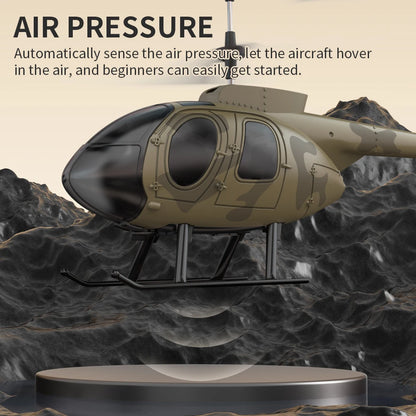 2.4GHz MD500 RC Helicopter 6-Axis Gyro Altitude Hold Remote Control Beginner Toy