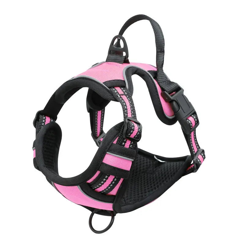 No Pull Dog Harness Adjustable Reflective Padded Handle for Large Dogs
