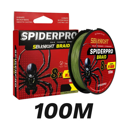 SeaKnight PE Line 100M Braided Fishing Line 15-100LB Saltwater Strong