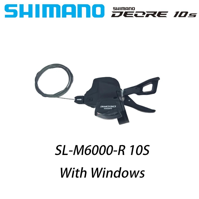 Shimano Deore M6000 10-Speed Right Shifter SL-M6000 + RD-M6000 Rear Derailleur Set