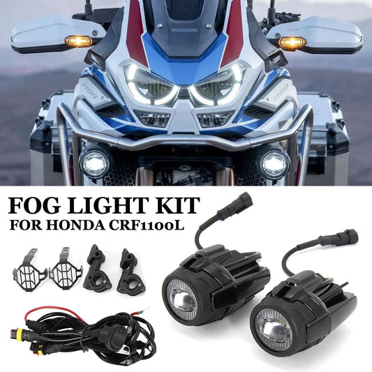 Motorcycle Accessories Fog Lights For HONDA CRF 1100 L CRF 1100L CRF1100L Africa Twin LED Auxiliary Driving Lamps Kit-EXPROTAS