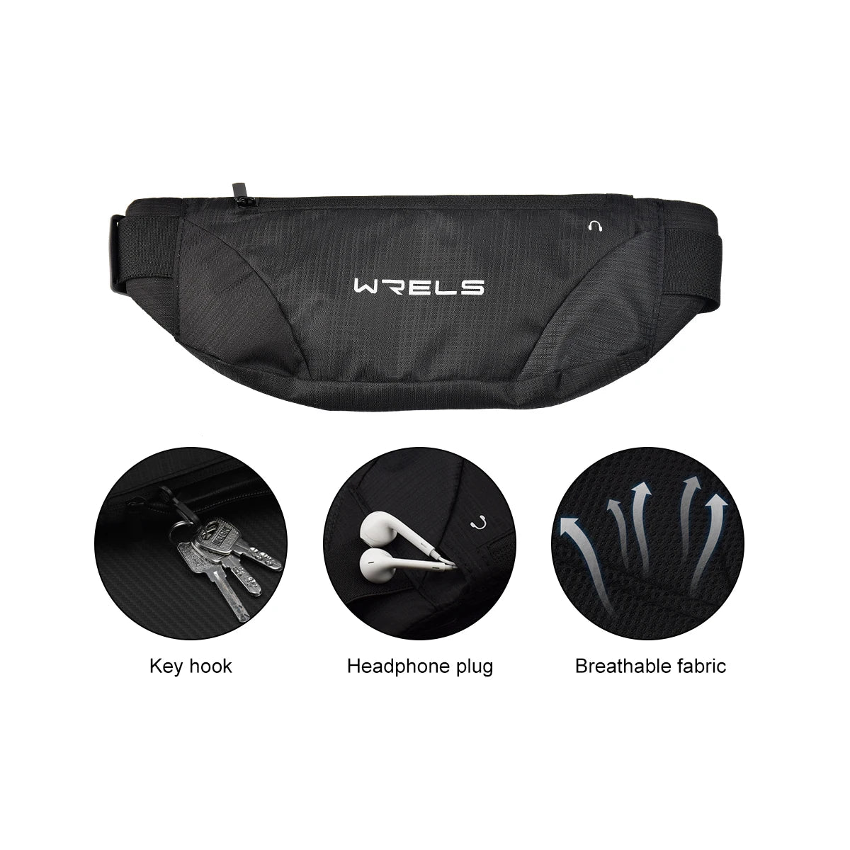 Running Waist Bag Waterproof Phone Pouch Outdoor Sports Fitness Holder