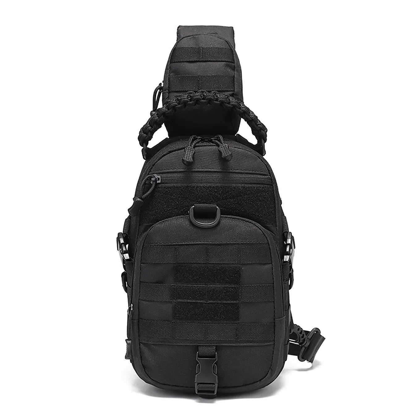 Tactical Chest Bag Sling Backpack Outdoor Travel Military Mens Molle Bags