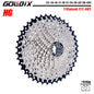 GOLDIX MTB Cassette 8/9/10/11/12 Speed 36T-52T HG for Shimano SRAM Freehub