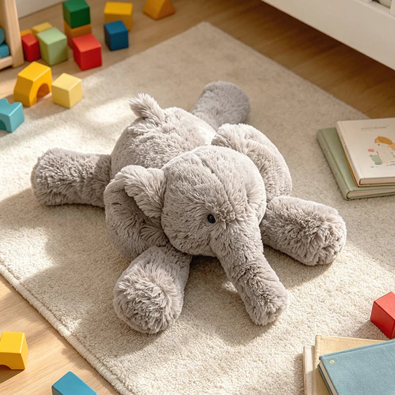 Elephant Monkey Plush Soft Stuffed Cartoon Doll Toy for Kids 52CM