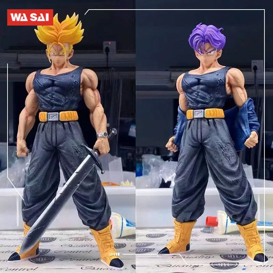 Anime Dragon Ball Trunks Figure Super Saiyan Future Trunks PVC Action Figures GK Statue Collection Model Toys-EXPROTAS