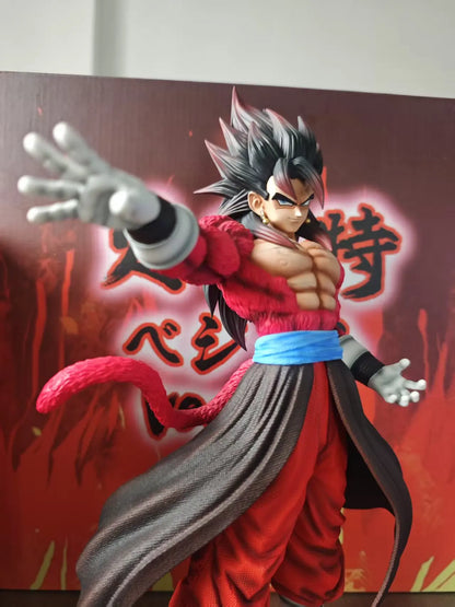 Dragon Ball Heroes Xeno Vegito SSJ4 Figure PVC Anime Statue Model Toy