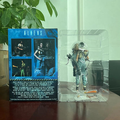 NECA Aliens Ripley Newt Xenomorph Facehugger Action Figure Model Toy Set
