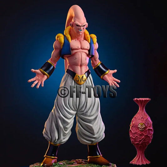 Anime Dragon Ball Z Buutenks Figura Majin buu figure super buu gotenks Action Figures 27CM PVC Statue Model Toys Gifts-EXPROTAS