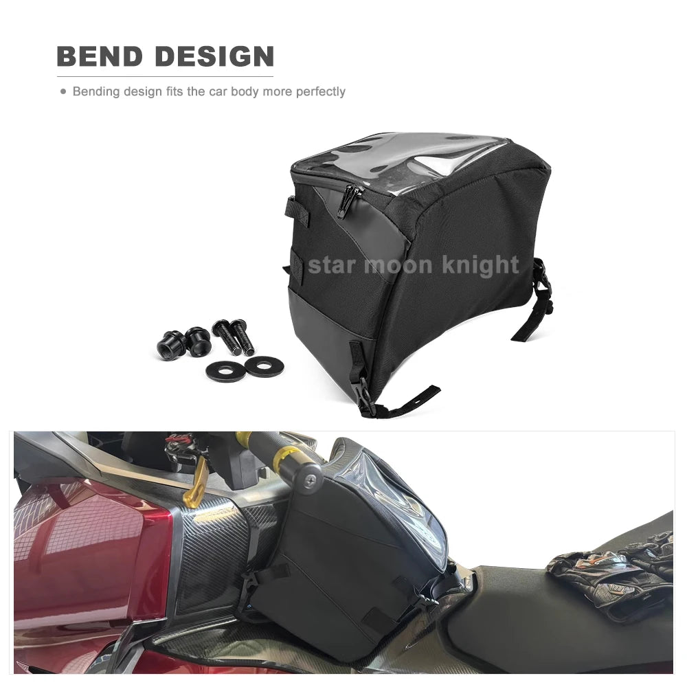 Tunnel Tank Bag Storage Pouch for Honda X-ADV 750 Forza 750 Scooter
