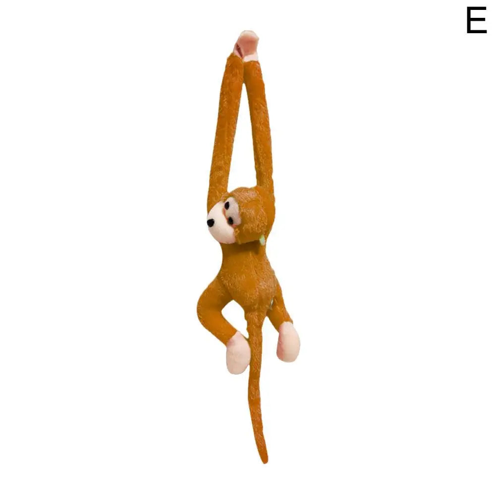 Plush Monkey Soft Toy Stuffed Animal Long Arms Hanging Decor Kids Toy