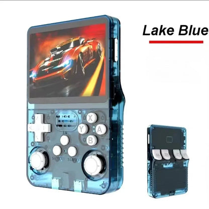EXPROTAS Retro Game Console Handheld Emulator 3.5 Inch HD Video Player