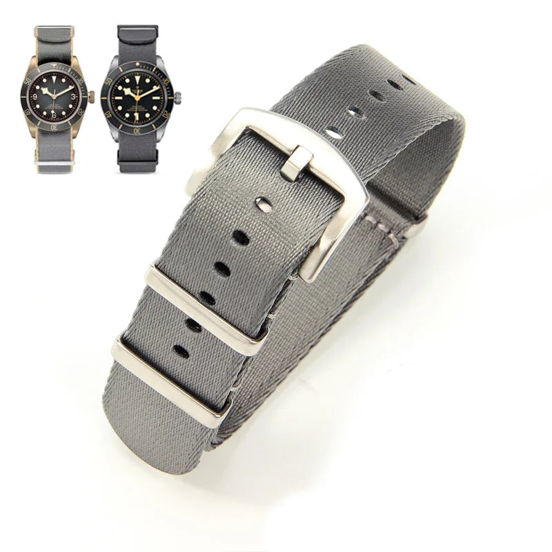 Nato Nylon Strap 20mm 22mm Military Watch Band Army Diver Wristwatch