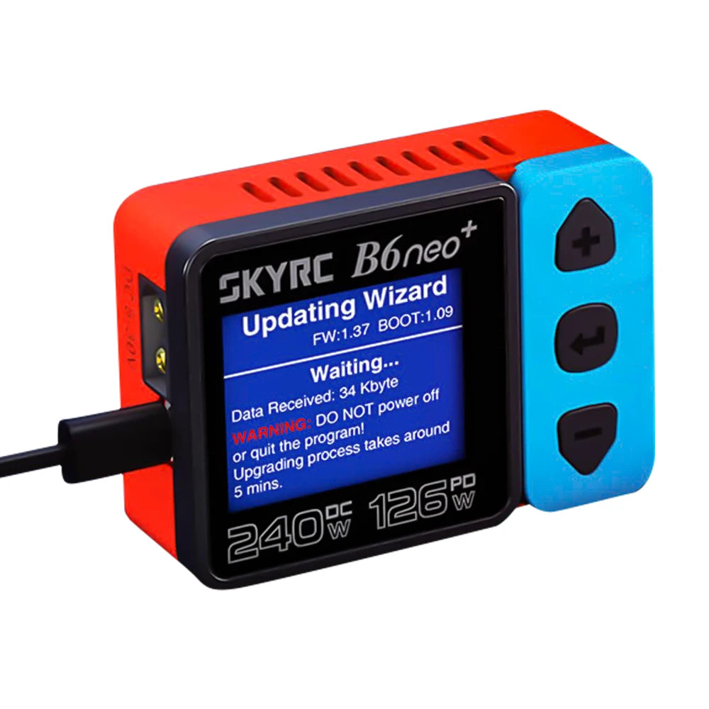 SkyRC B6 neo Smart LiPo Balance Charger DC 200W PD 80W 6S Charger Discharger (SK-100198)