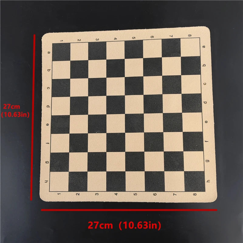 Terra Cotta Warriors Antique Small Chess Pieces Chess Leather Chess Board 27cm (10.63in) Handmade Characters Parent Child Games-EXPROTAS