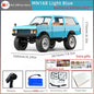 MN168 RC Car 1:12 Full Scale RTR Version MN Model 2.4G 4WD 280 Motor Proportional Off-Road RC Remote Control Car for Boys Gifts-EXPROTAS