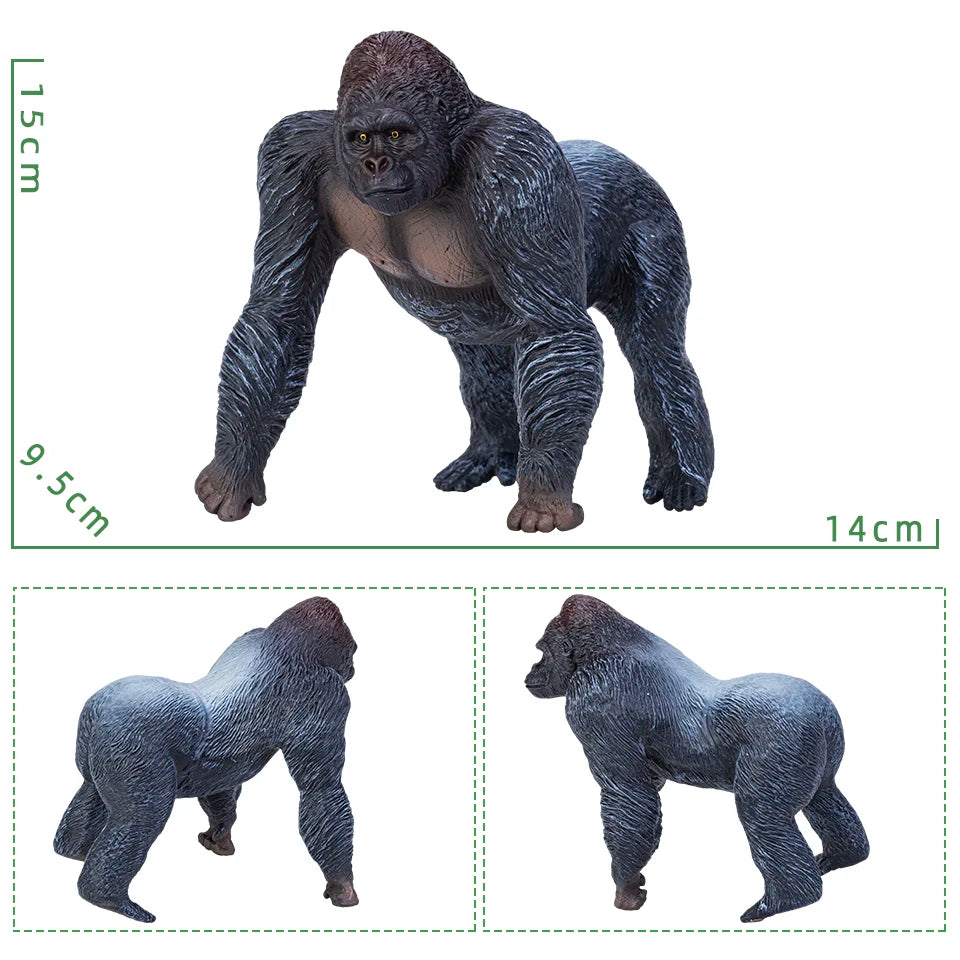 Big Size Soft Rubber Animal Action Figures for Children Educational Collection