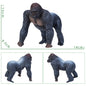 Big Size Soft Rubber Animal Action Figures for Children Educational Collection