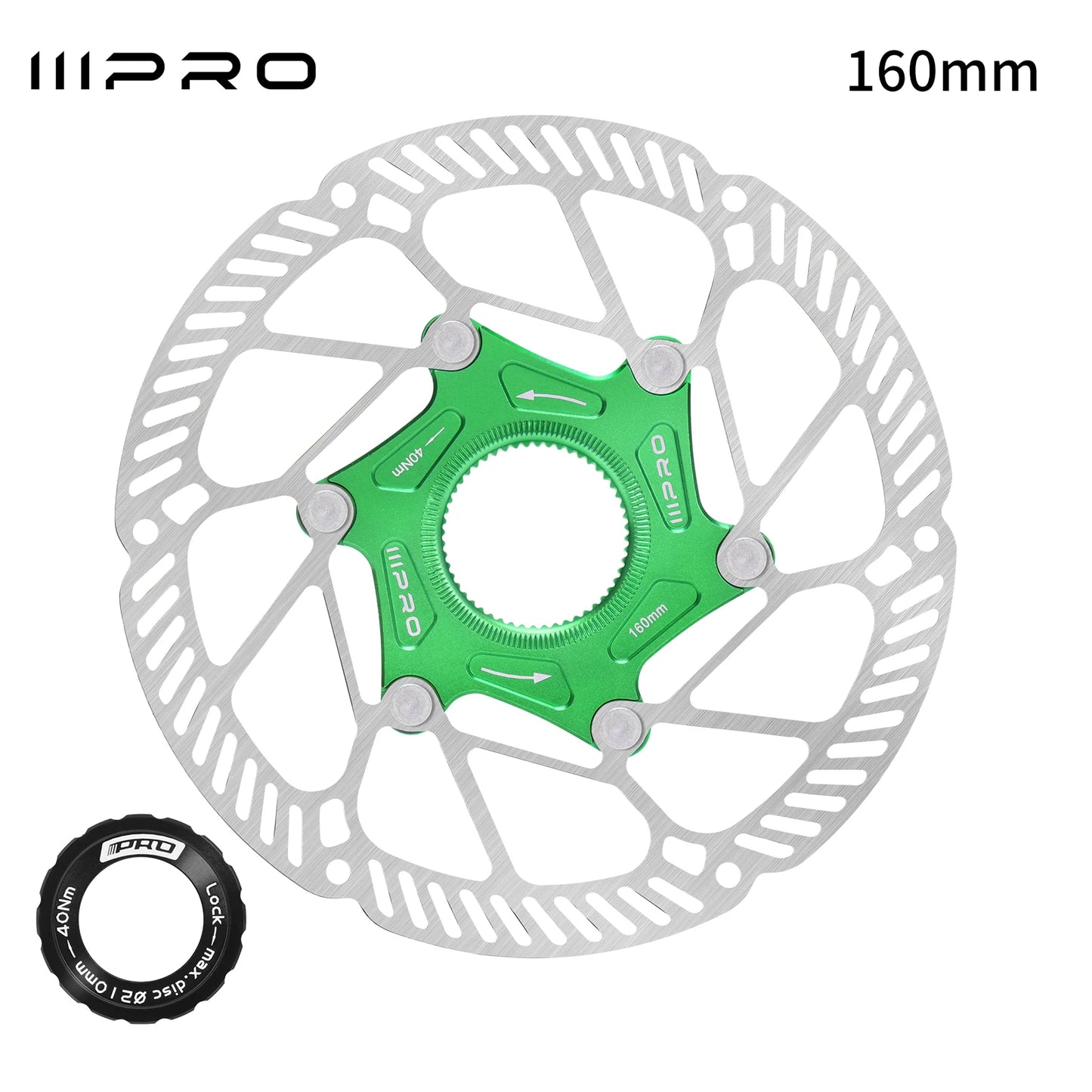 SNAIL Floating Disc Rotor 160/180/203mm 6-Bolt MTB Bicycle Brake Rotor