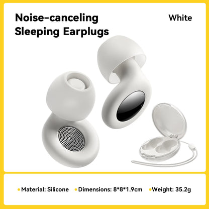 Silicone Ear Plugs Reusable Soft Noise Cancelling for Sleep Travel Work