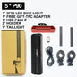 Bike Light 10000mAh USB Rechargeable LED Front Lamp Waterproof Electric Bicycle