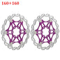 BUCKLOS MTB Floating Disc Brake Rotors 2pc 160mm 180mm 203mm Bicycle