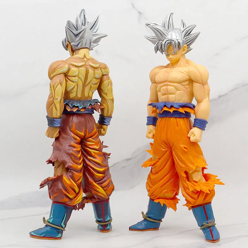 Dragon Ball Z Goku Ultra Instinct Figure Ultra Instinto Goku Action Figures 30CM PVC Statue Collection Model Toys Gifts-EXPROTAS