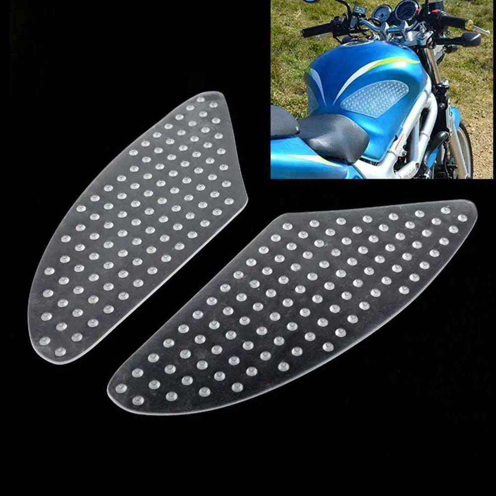 Motorcycle Tank Pad Sticker Anti Slip Traction Fuel Gas Knee Grip Protector
